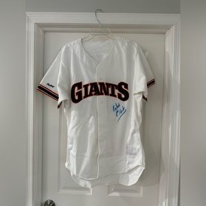 Will Clark signed jersey. Certificate of authenticity included. SF Giants